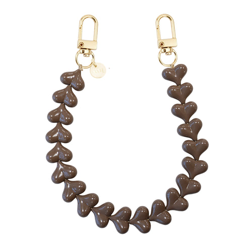 xoxo Wildhearts Funky Hearts Cord (dark brown)