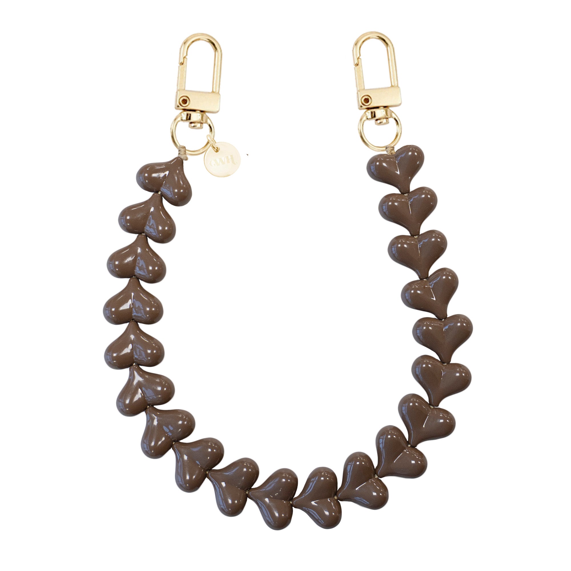 xoxo Wildhearts Funky Hearts Cord (dark brown)