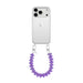 iPhone 17 Pro - Funky Hearts (Purple) Transparant Cord Case