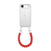 iPhone 17 Air - Funky Hearts (Red) Transparant Cord Case