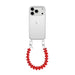 iPhone 17 Pro Max - Funky Hearts (Red) Transparant Cord Case