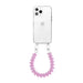 iPhone 12 Pro Max - Funky Hearts (Pink) Transparant Cord Case
