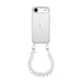 iPhone 17 Air - Funky Hearts (White) Transparant Cord Case
