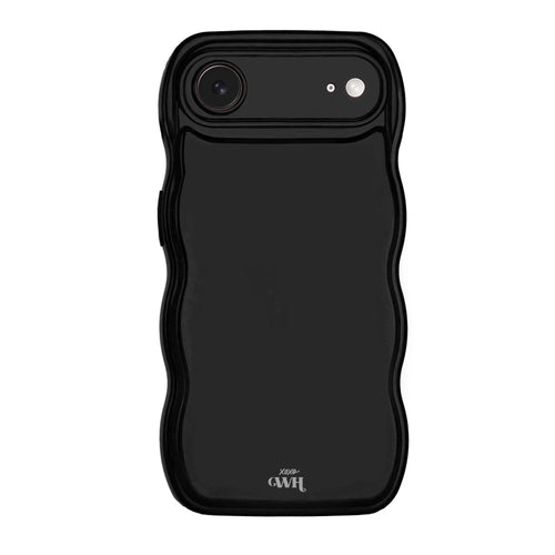 xoxo Wildhearts Glossy Wavy Case Black - iPhone 17 Air