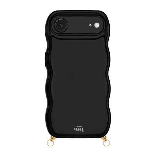 xoxo Wildhearts Glossy Wavy Cord Case (Black)
