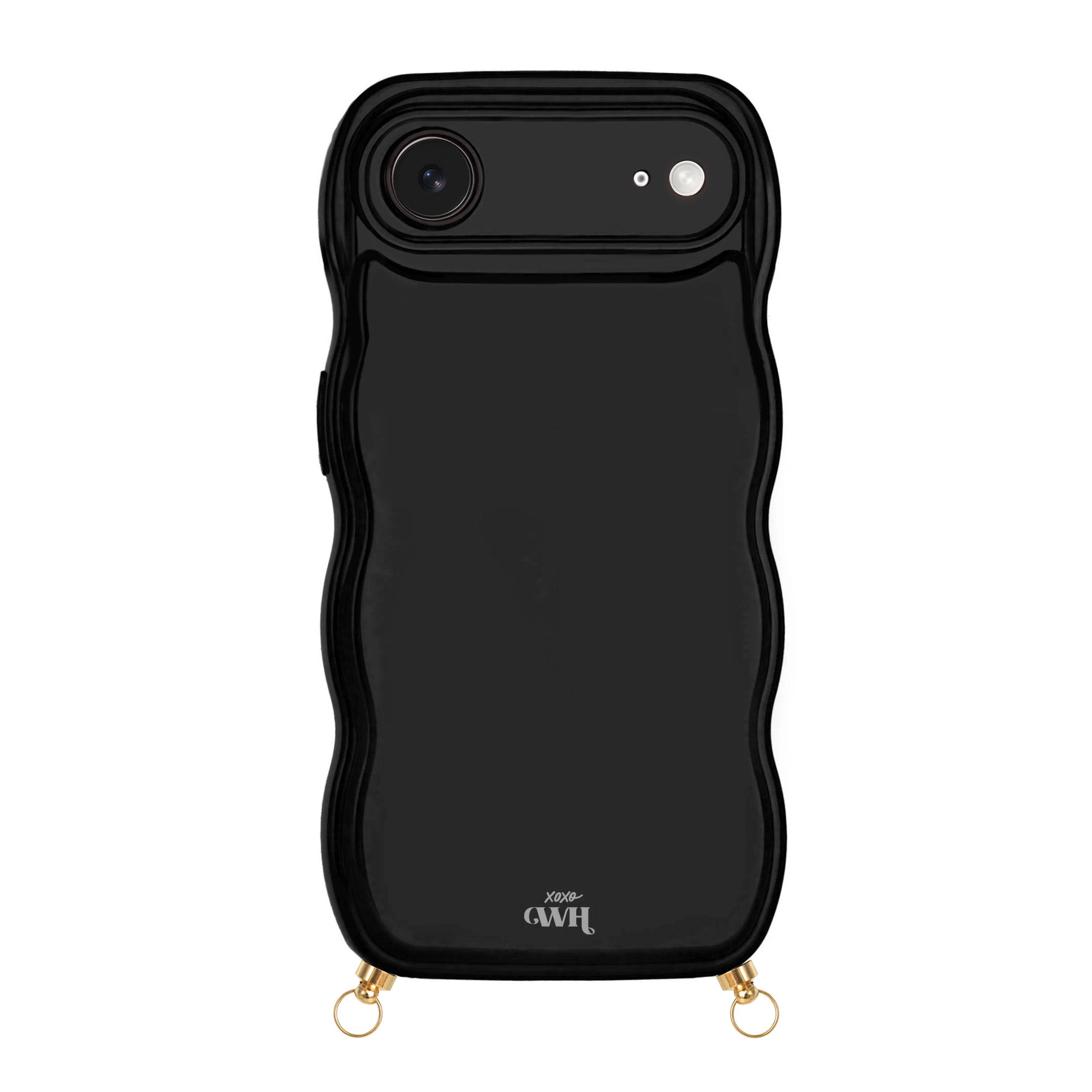 xoxo Wildhearts Glossy Wavy Cord Case (Black)