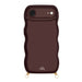 Glossy Wavy Cord Case Burgundy - iPhone 17 Air