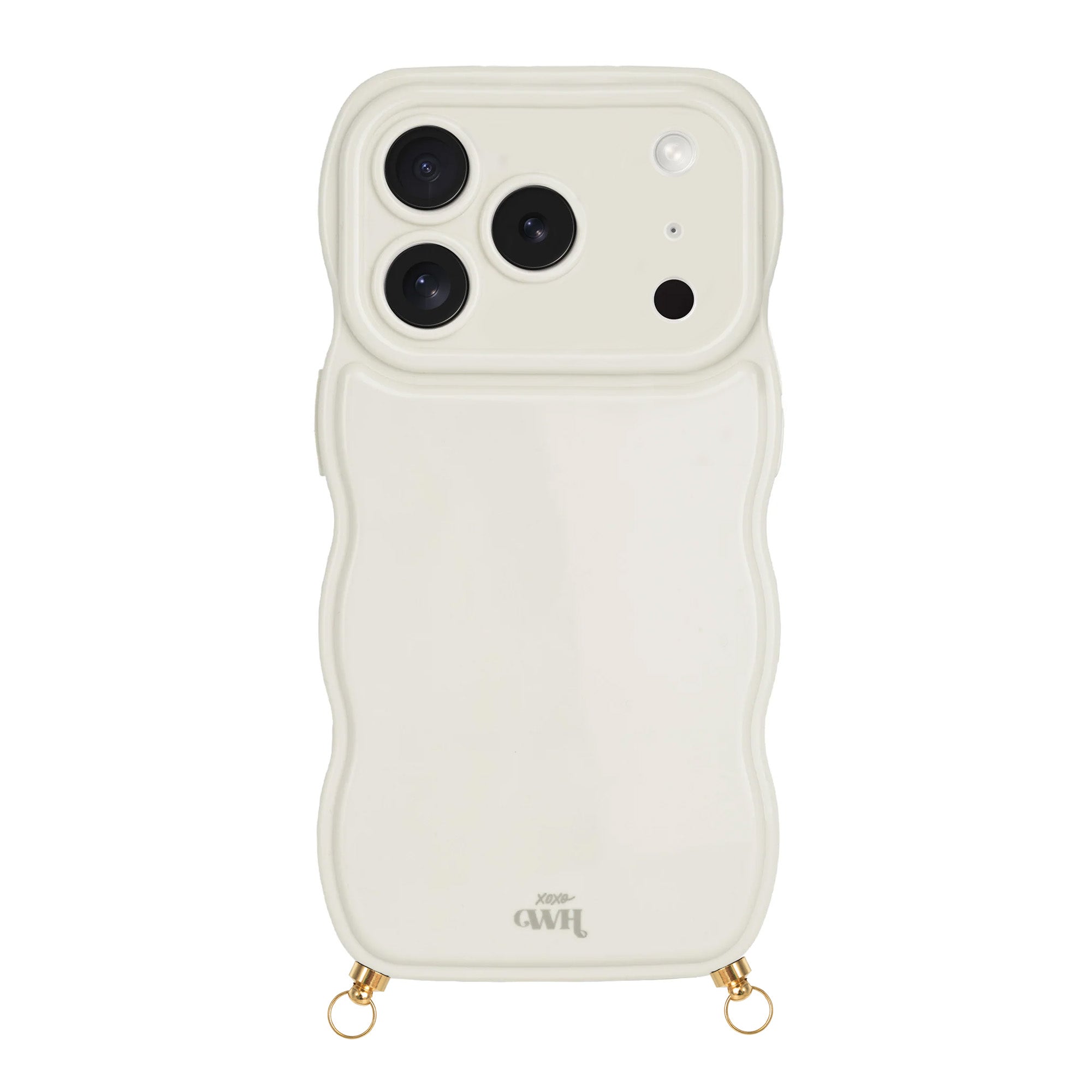 xoxo Wildhearts Glossy Wavy Cord Case (Beige)