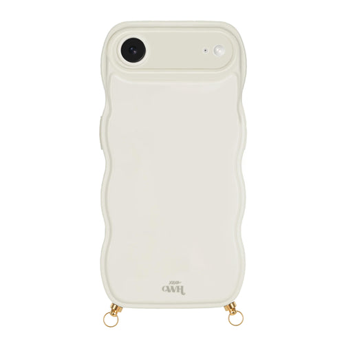 xoxo Wildhearts Glossy Wavy Cord Case (Beige)