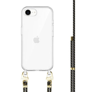 xoxo Wildhearts iPhone 17e - Gold Goddess Transparant Cord Case