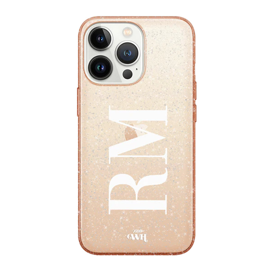 Sparkle Away Gold personalized - iPhone X/Xs
