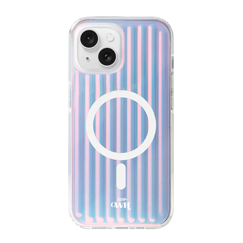 xoxo Wildhearts iPhone 15 - Gradient MagSafe case (Rainbow)