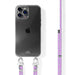 iPhone 16 Pro - Purple Fever Transparant Cord Case