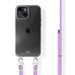 iPhone 13 mini - Purple Fever Transparant Cord Case