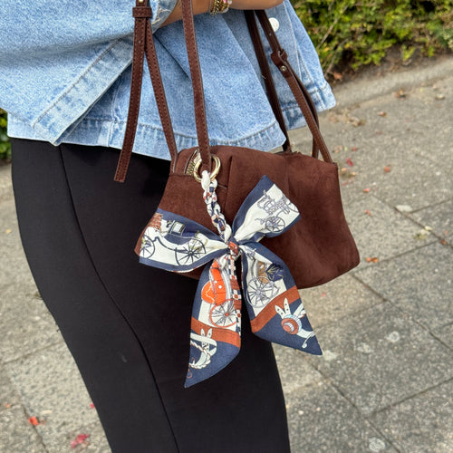 xoxo Wildhearts Bag Charm - Parisian Bow - Black