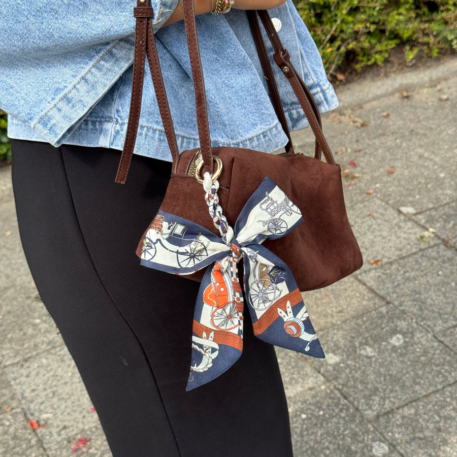 Bag Charm - Parisian Bow - Black
