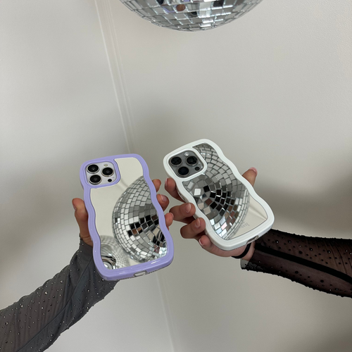 xoxo Wildhearts - Wavy mirror case Lilac
