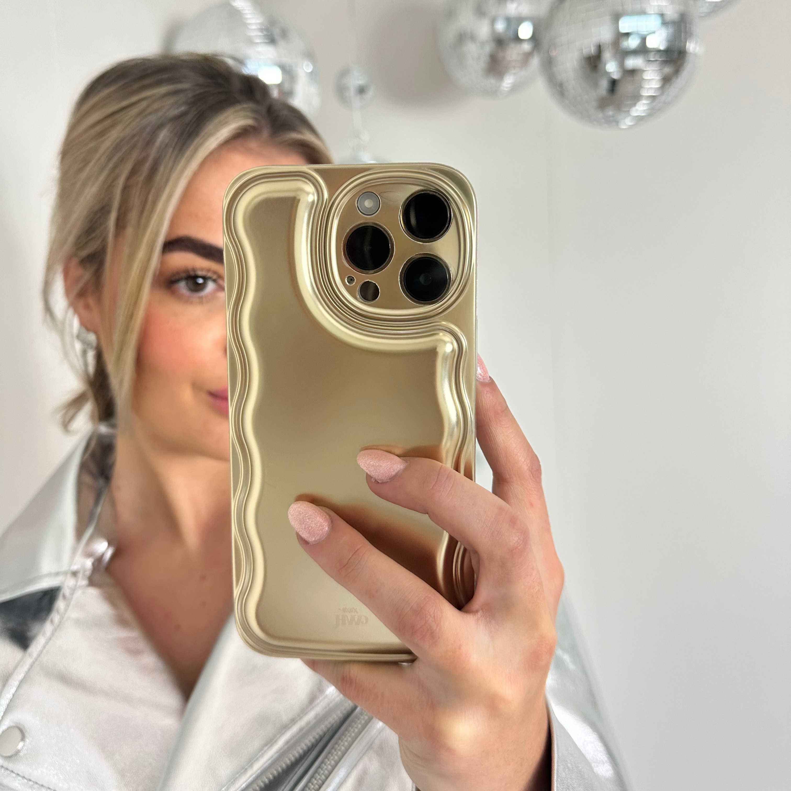 xoxo Wildhearts - Wavy case Gold