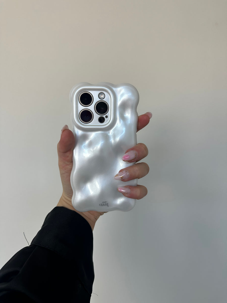 Bubbly case White - iPhone 15 plus