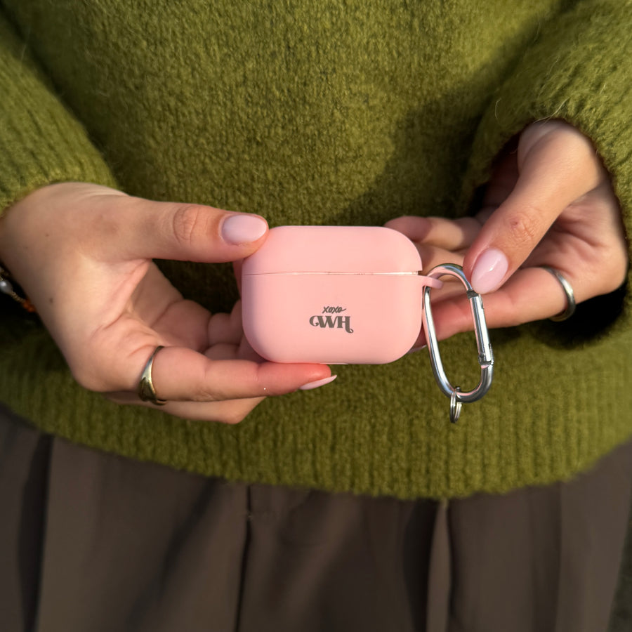 AirPods 1 & 2 - Silicone Case (Pink)