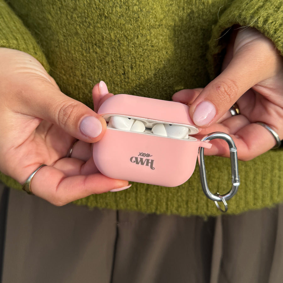 AirPods 1 & 2 - Silicone Case (Pink)