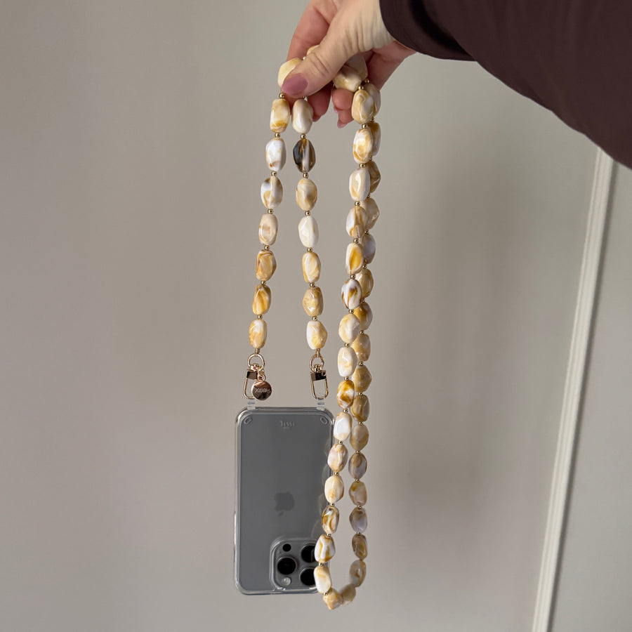 iPhone 17 Air - Moonlight (long) Transparant Cord Case