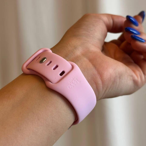 xoxo Wildhearts - Siliconen (20mm) bandje roze