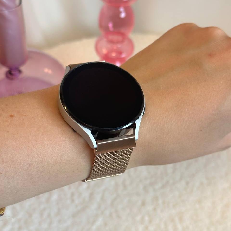 xoxo Wildhearts - Milanees (22mm) bandje rosé goud