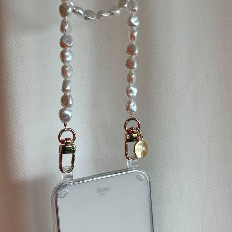 xoxo Wildhearts - Pearlfection Transparant Cord Case - Long cord