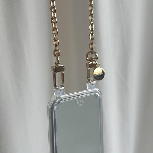 xoxo Wildhearts Samsung Galaxy S23 - Dreamy Transparant Cord Case - Short Cord