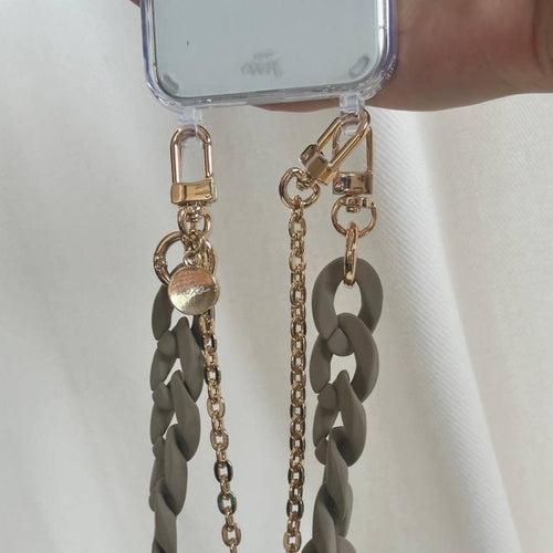xoxo Wildhearts Samsung Galaxy S23 - Dreamy Transparant Cord Case - Short Cord