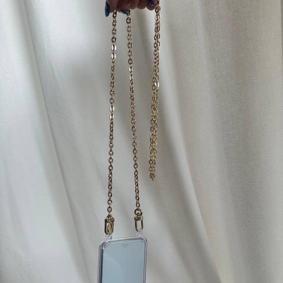 xoxo Wildhearts - iPhone 12 Pro - Dreamy Transparant Cord Case - Long Cord