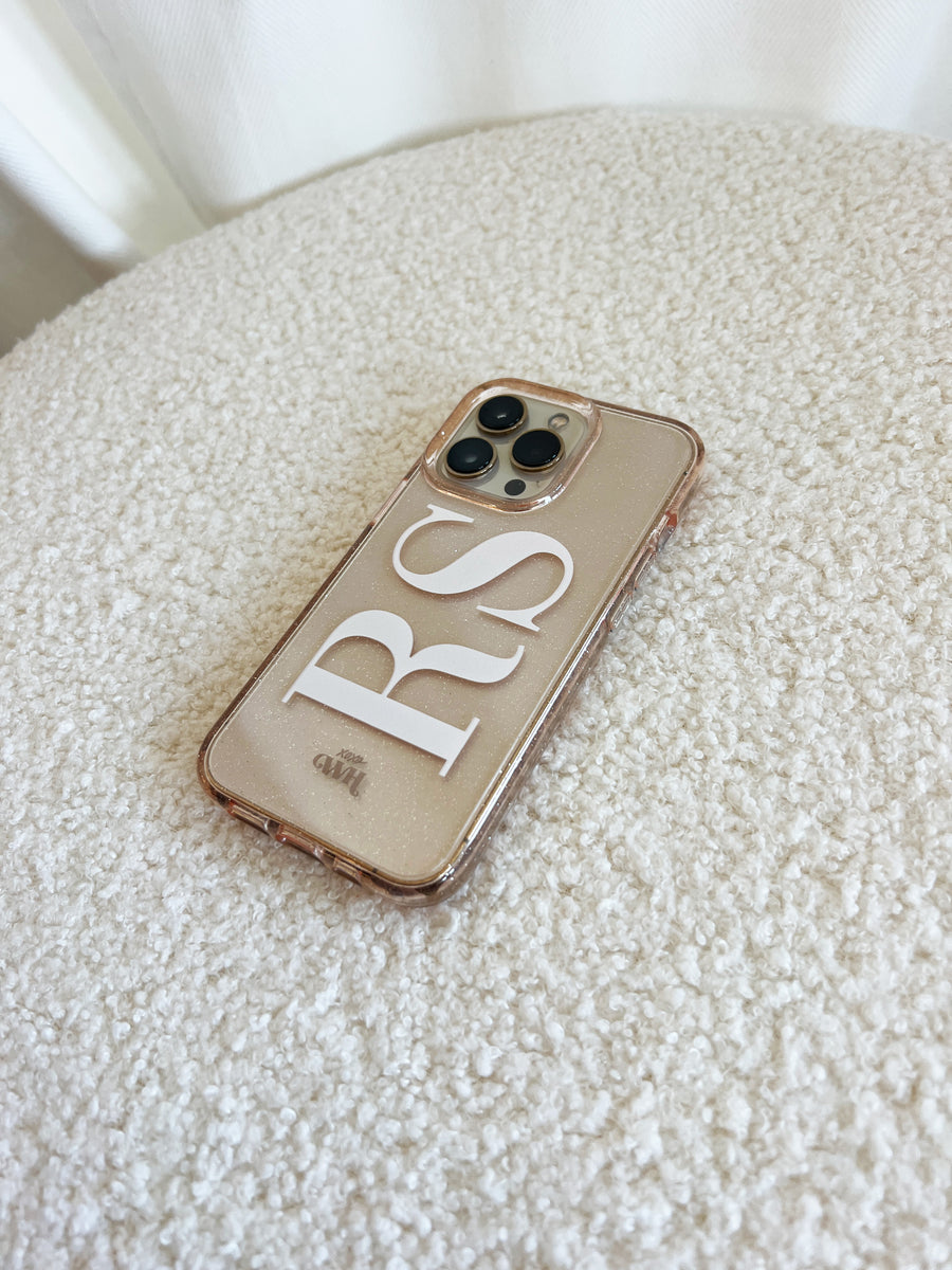 Sparkle Away Gold personalized - iPhone XR