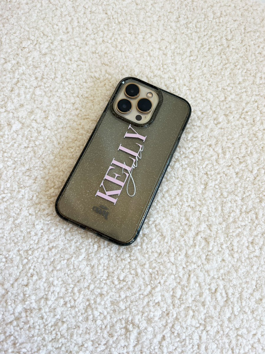 Sparkle Away Black personalized - iPhone 13 Mini