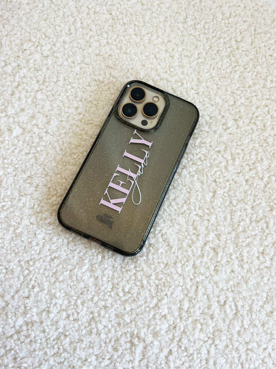 Sparkle Away Black personalized - iPhone 12 Pro