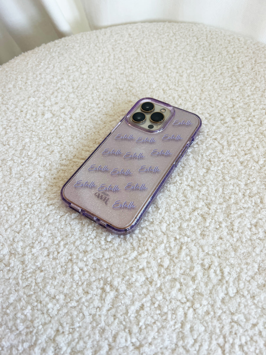 Sparkle Away Purple Personalized - iPhone 11 Pro