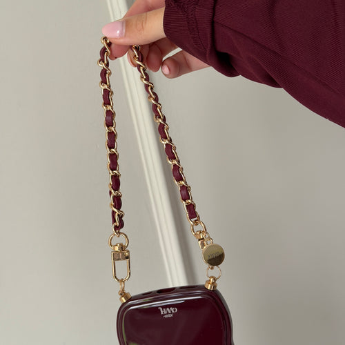 xoxo Wildhearts Classic Chain - Burgundy - Short