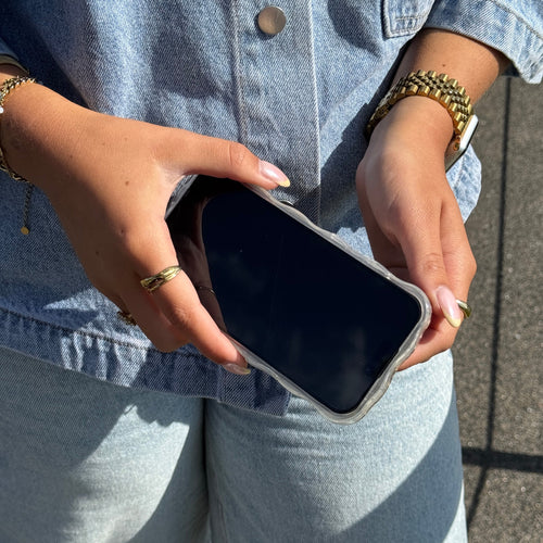 xoxo Wildhearts Glossy Wavy Case Watermelon Sugar - iPhone 17