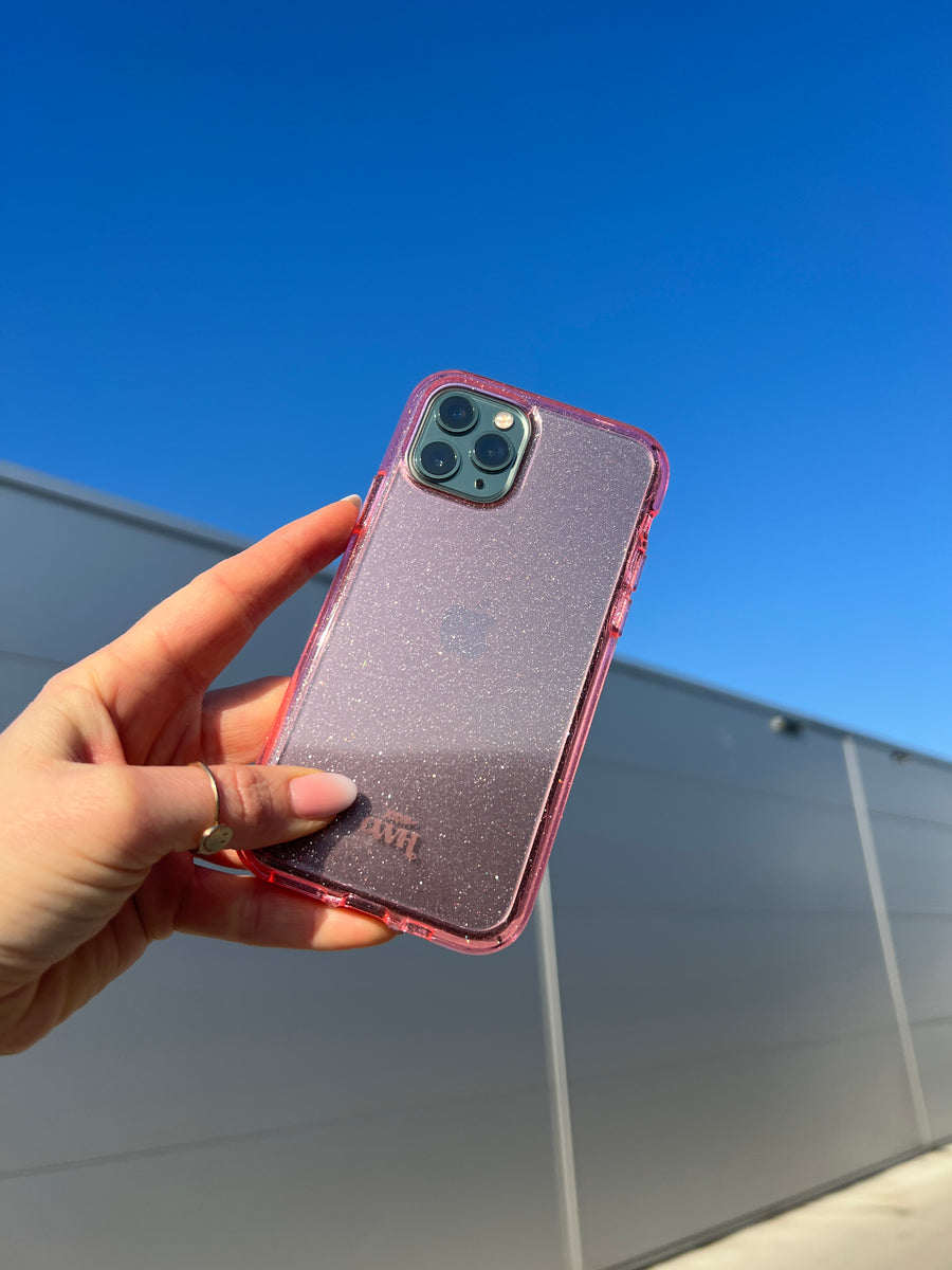 Sparkle Away Pink - iPhone XR