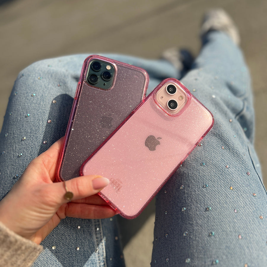 Sparkle Away Pink Personalized - iPhone 17 Pro