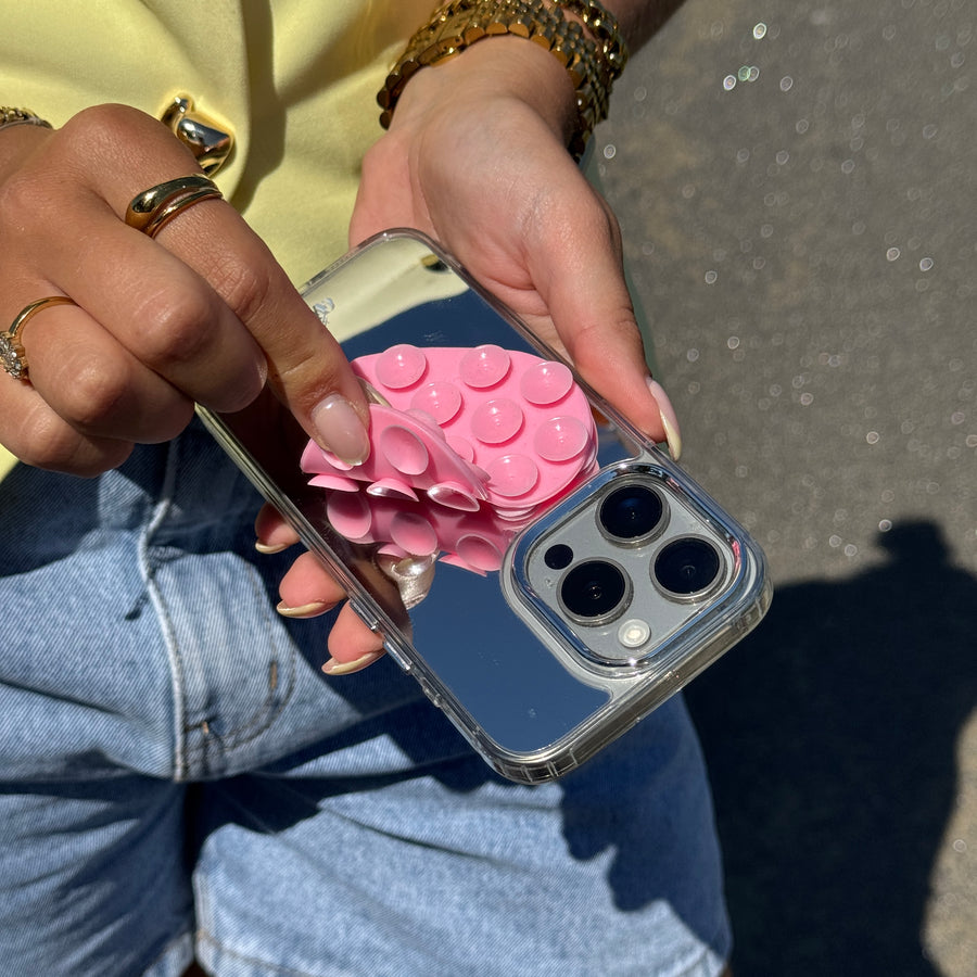 Stick On Me Heart (Double-sided) - Pink