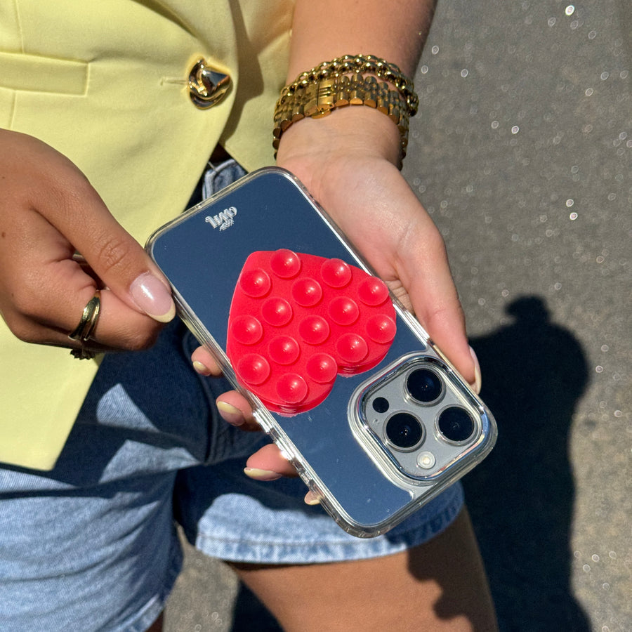 Stick On Me Heart (Double-sided) - Red