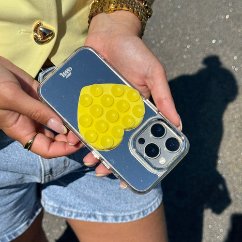 xoxo Wildhearts Stick On Me Heart (Double-sided) - Yellow