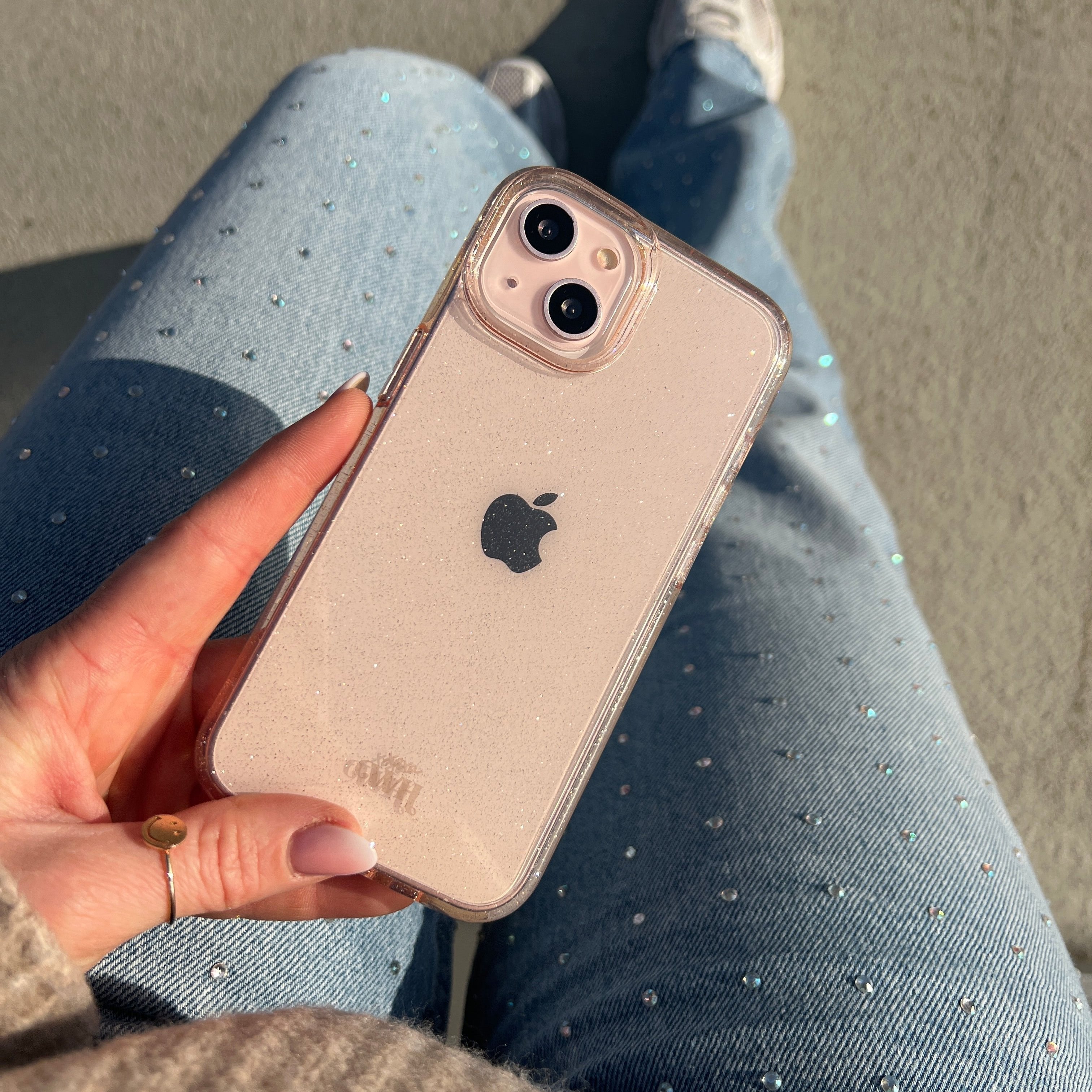 xoxo Wildhearts - Sparkle Away Gold personalized - iPhone 14