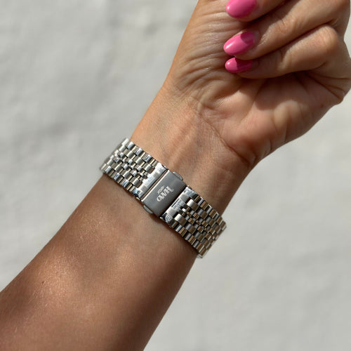 xoxo Wildhearts - Stalen (20mm) bandje zilver