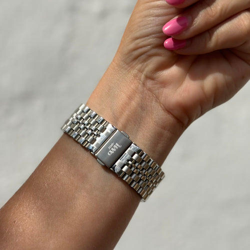 xoxo Wildhearts - Stalen (22mm) bandje zilver