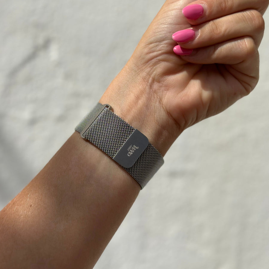 xoxo Wildhearts - Milanees (22mm) bandje zilver