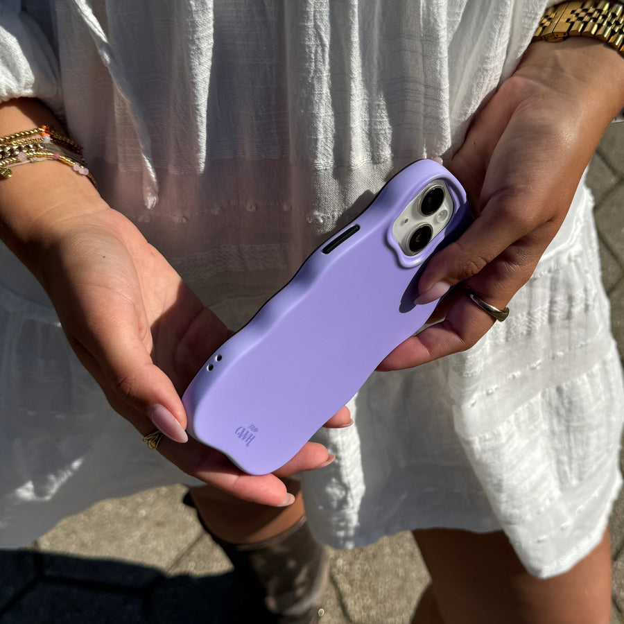 Wavy Case Purple - iPhone 15 Pro Max