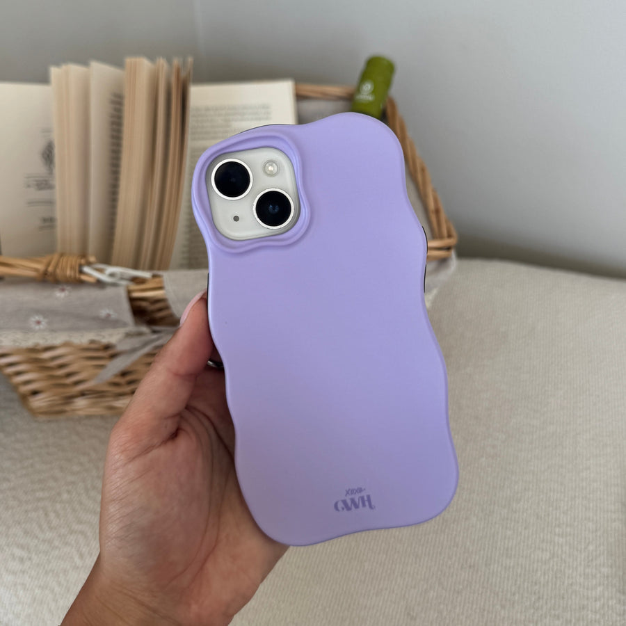 Wavy Case Purple - iPhone 15 Pro Max