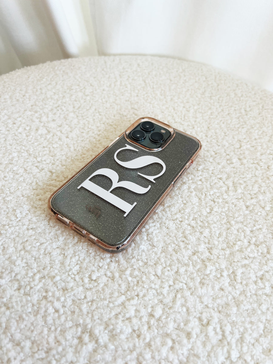 Sparkle Away Gold personalized - iPhone XR